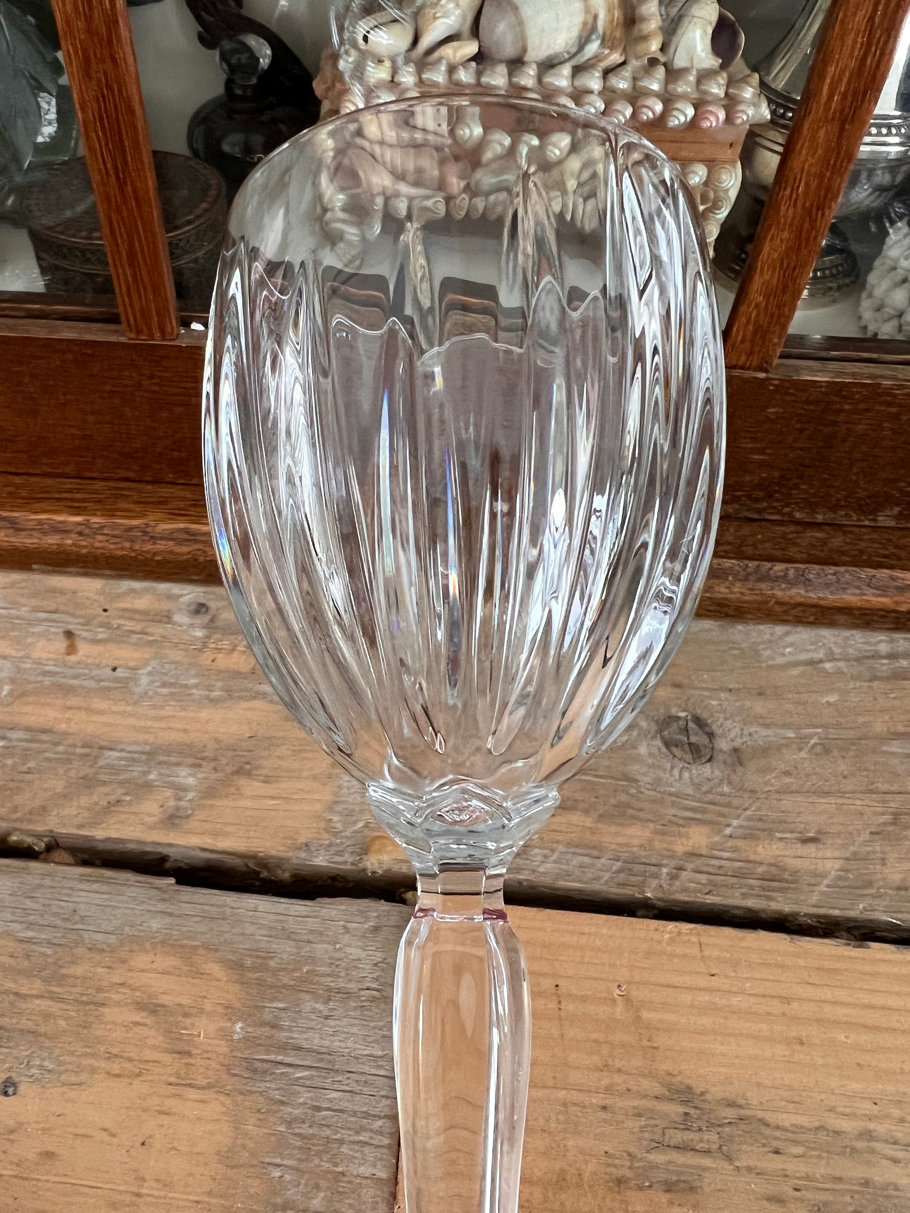 Vintage wine glasses Crystal d&
