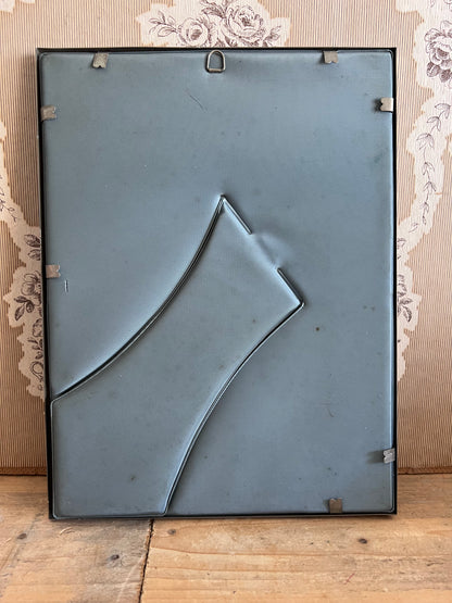 vintage fotolijst, fotolijst vogel, vogel bij de waterkant, vintage woondecoratie, retro fotolijst, natuurlijke woondecoratie, vintage muurdecoratie, vogel afbeelding fotolijst.