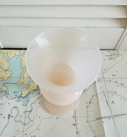 Zalmroze opaline vaasje