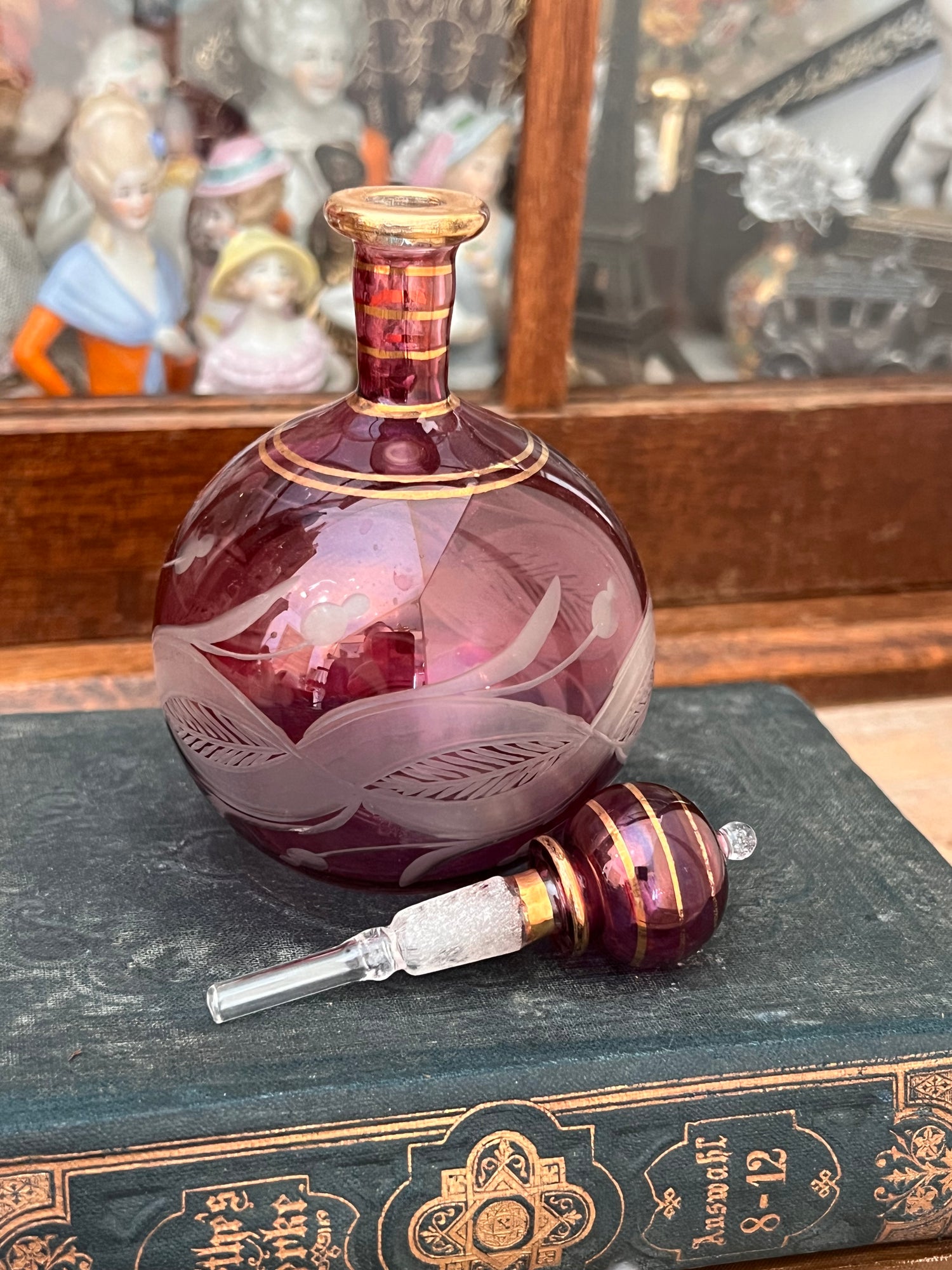 Parfumflesje uit Egypte Magenta