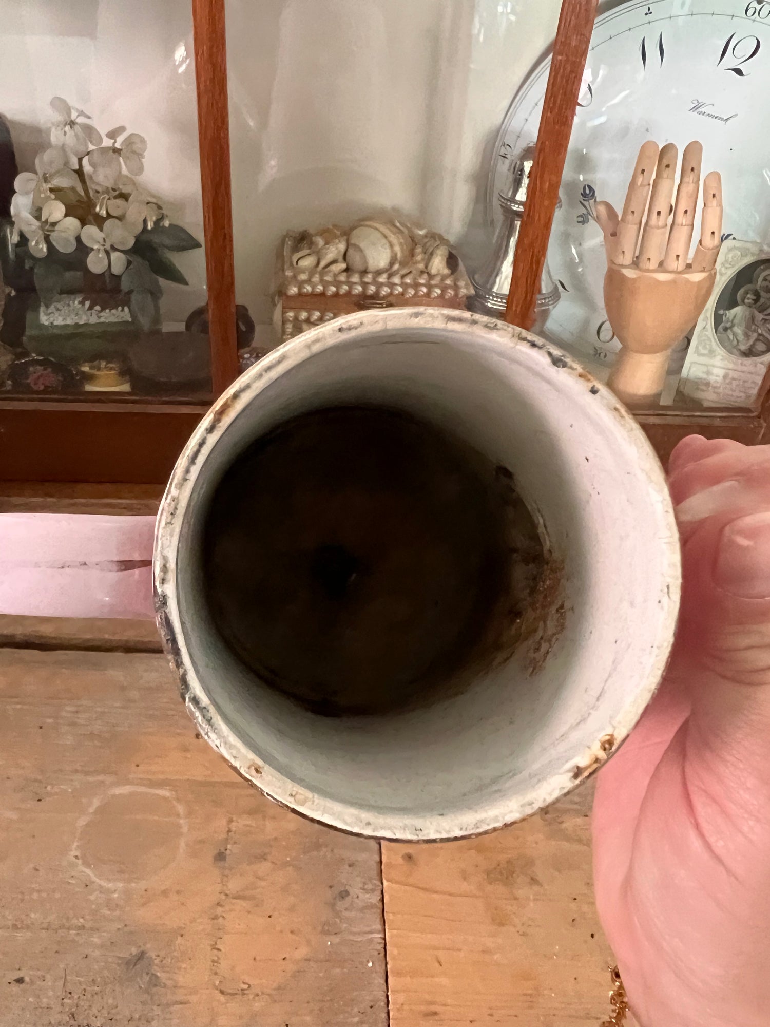 Antieke koffiepot uit Frankrijk