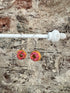 Donut oorbellen