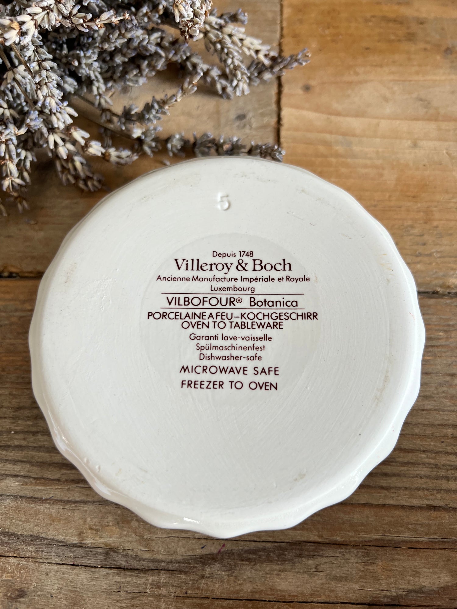 Villeroy &amp; Boch Botanica ovenschaaltje campanula rotundifolia