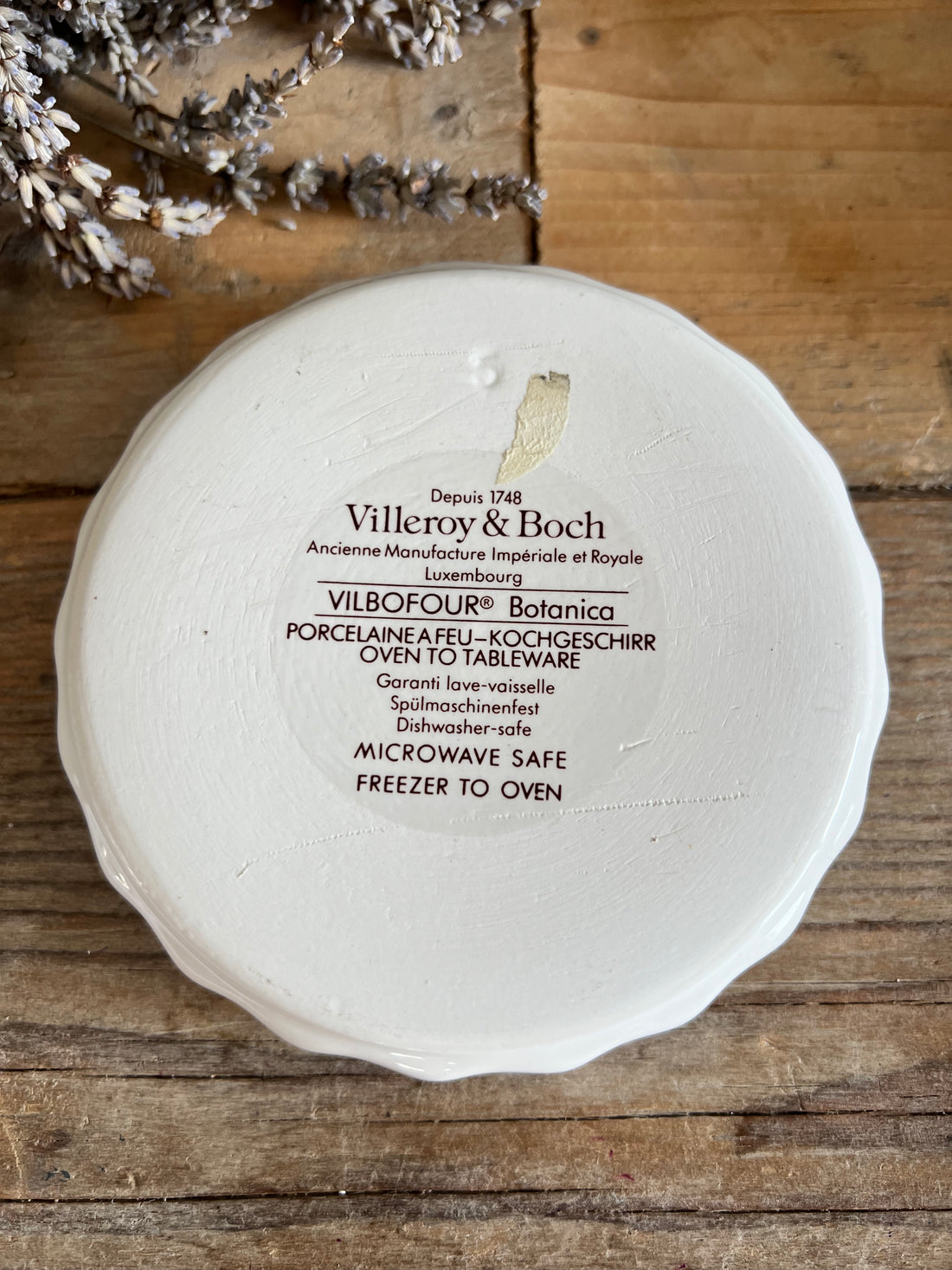 Villeroy &amp; Boch Botanica ovenschaaltje adonis vernalis