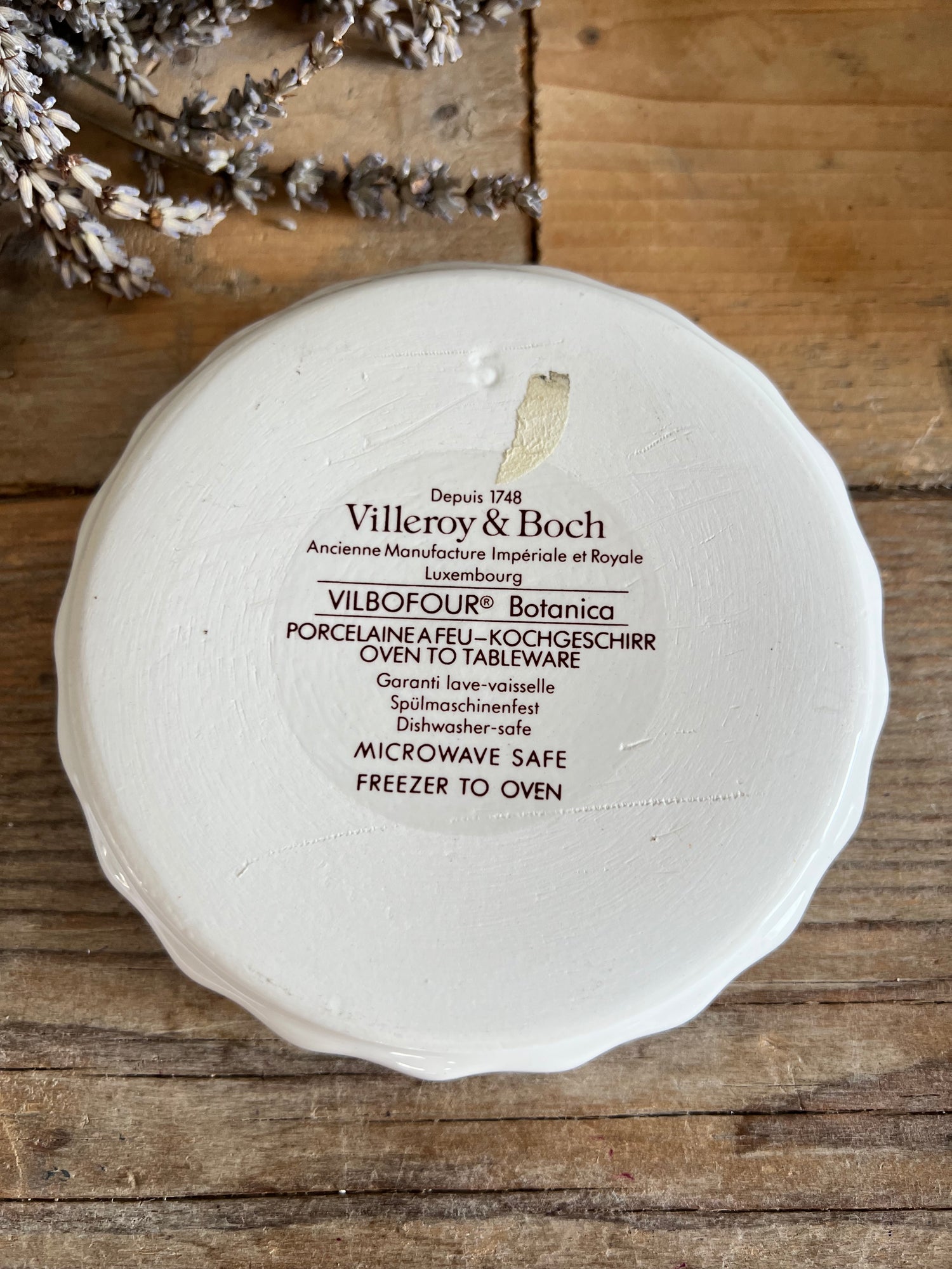 Villeroy &amp; Boch Botanica ovenschaaltje adonis vernalis