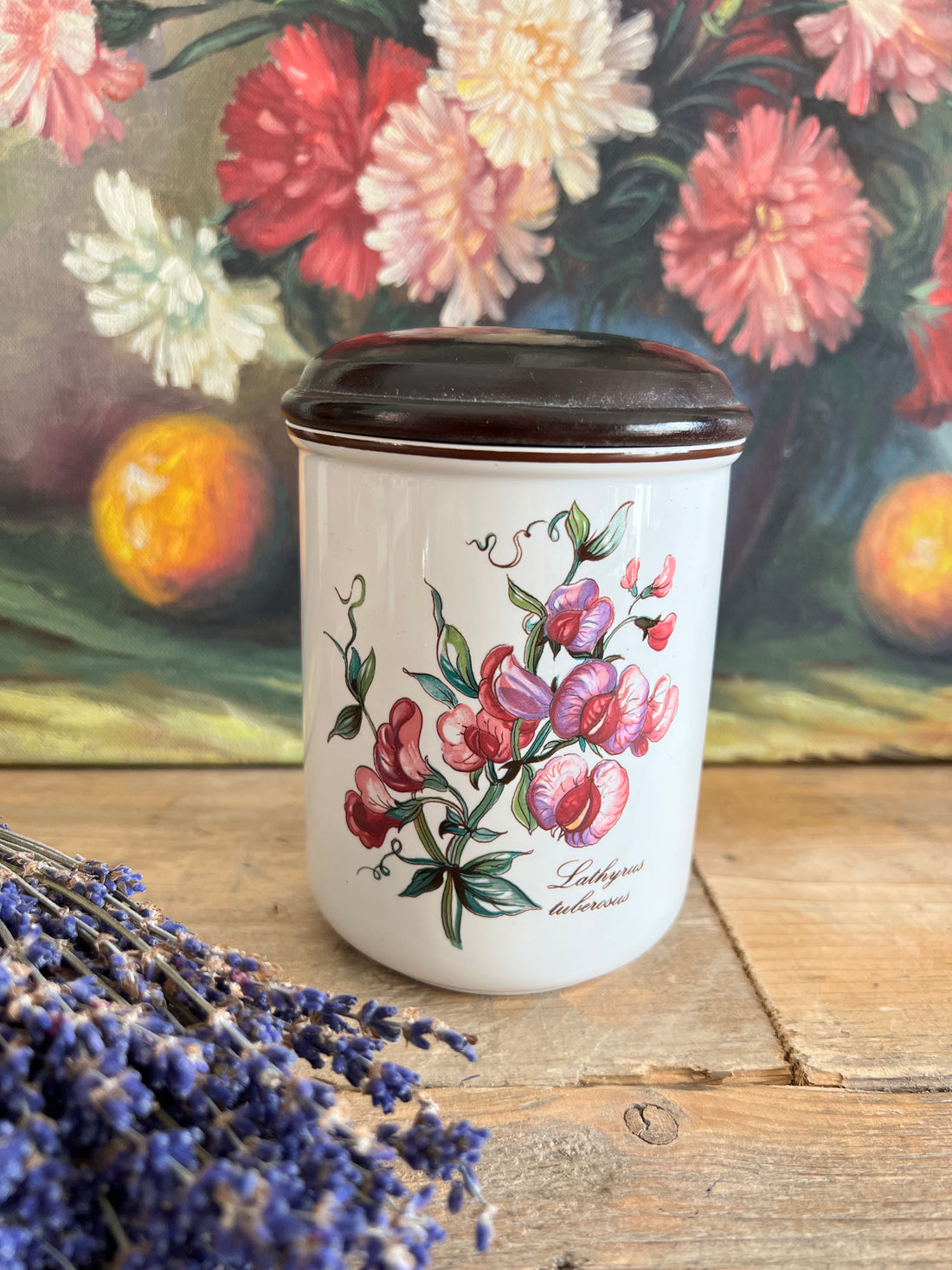 Villeroy &amp; Boch Botanica voorraadpot lathyrus tuberosus