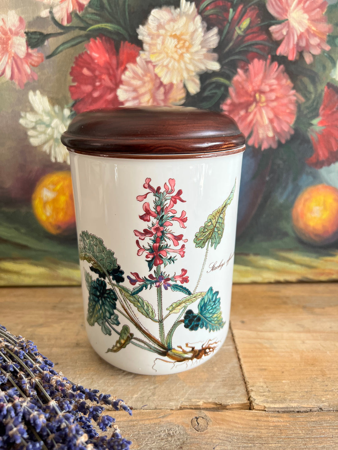 Villeroy &amp; Boch Botanica voorraadpot Stachus officinales