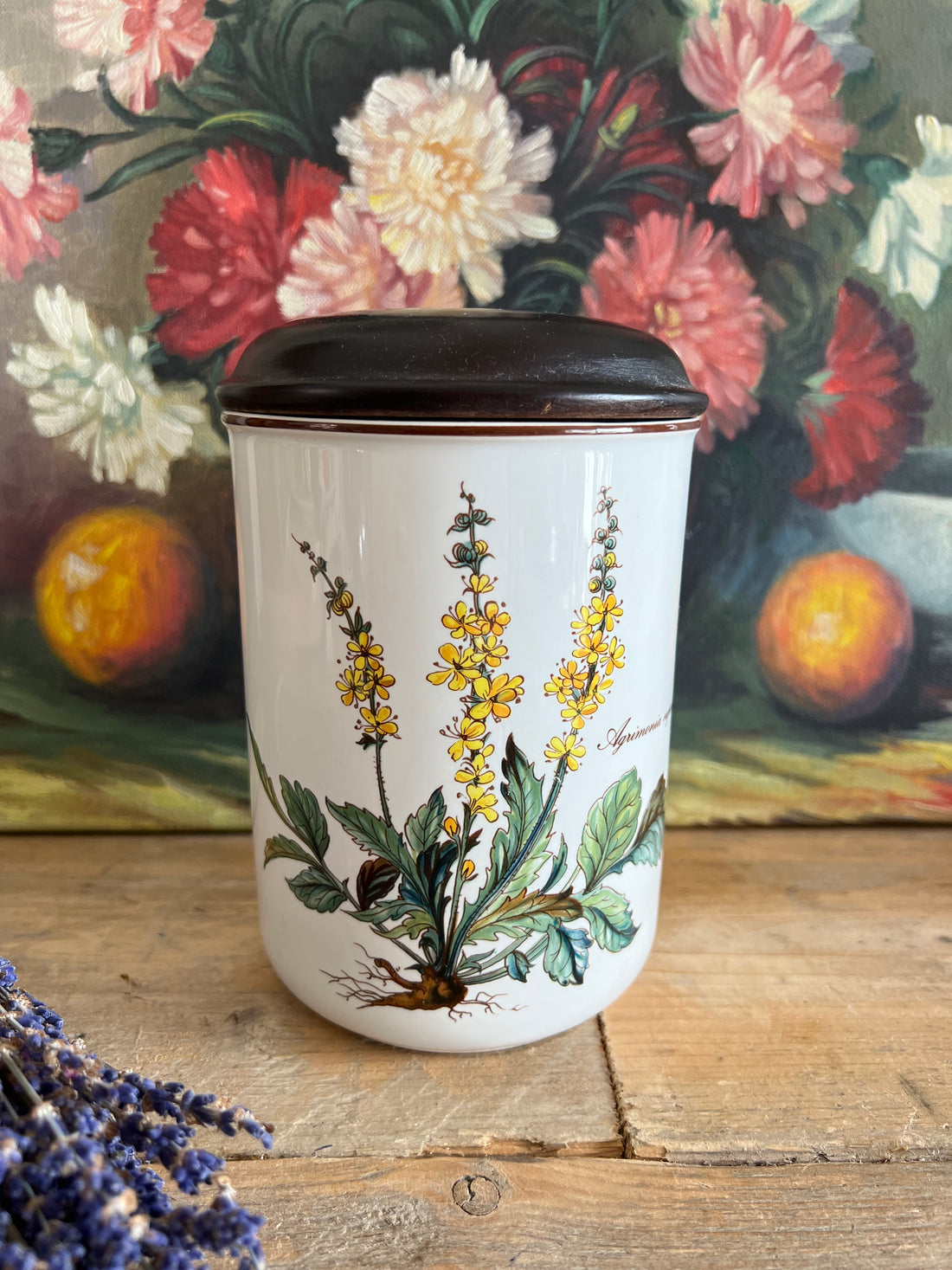 Villeroy &amp; Boch Botanica voorraadpot agrimonia eupatoria