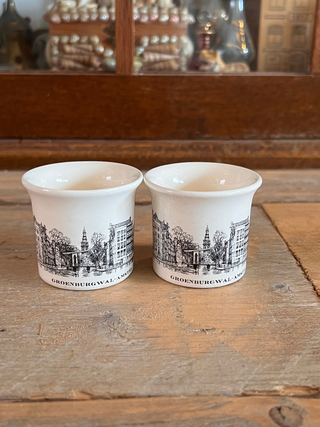 Eierdop Groeneburgwal Amstel Villeroy and Boch, vintage servies, Sofia&