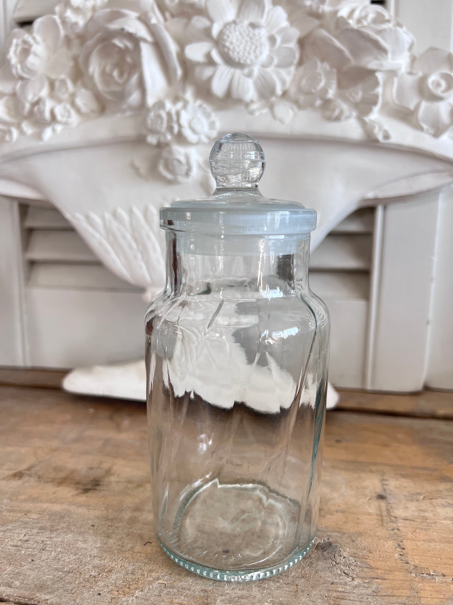 Vintage Ravenhead Voorraadpotje "Swirl" | Retro Keukenaccessoire