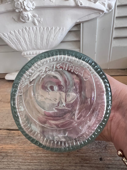 Vintage Ravenhead Voorraadpotje "Swirl" | Retro Keukenaccessoire