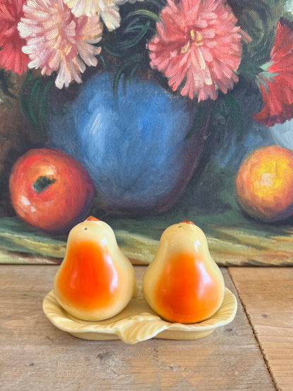 Peper- en zoutstel peren vintage
