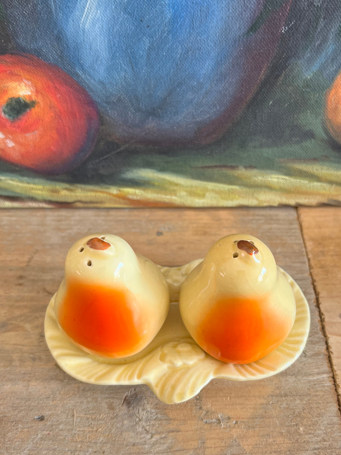 Peper- en zoutstel peren vintage