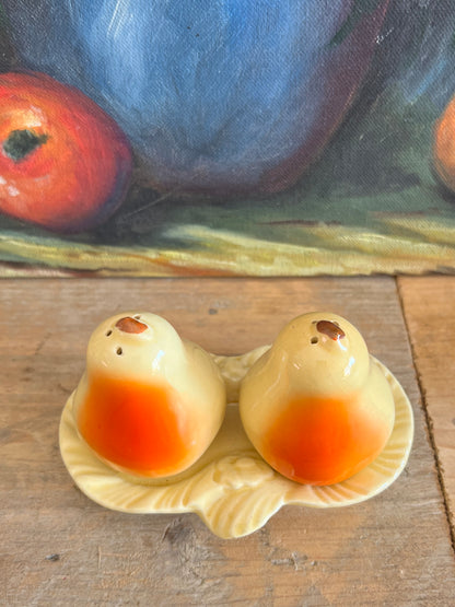 Peper- en zoutstel peren vintage