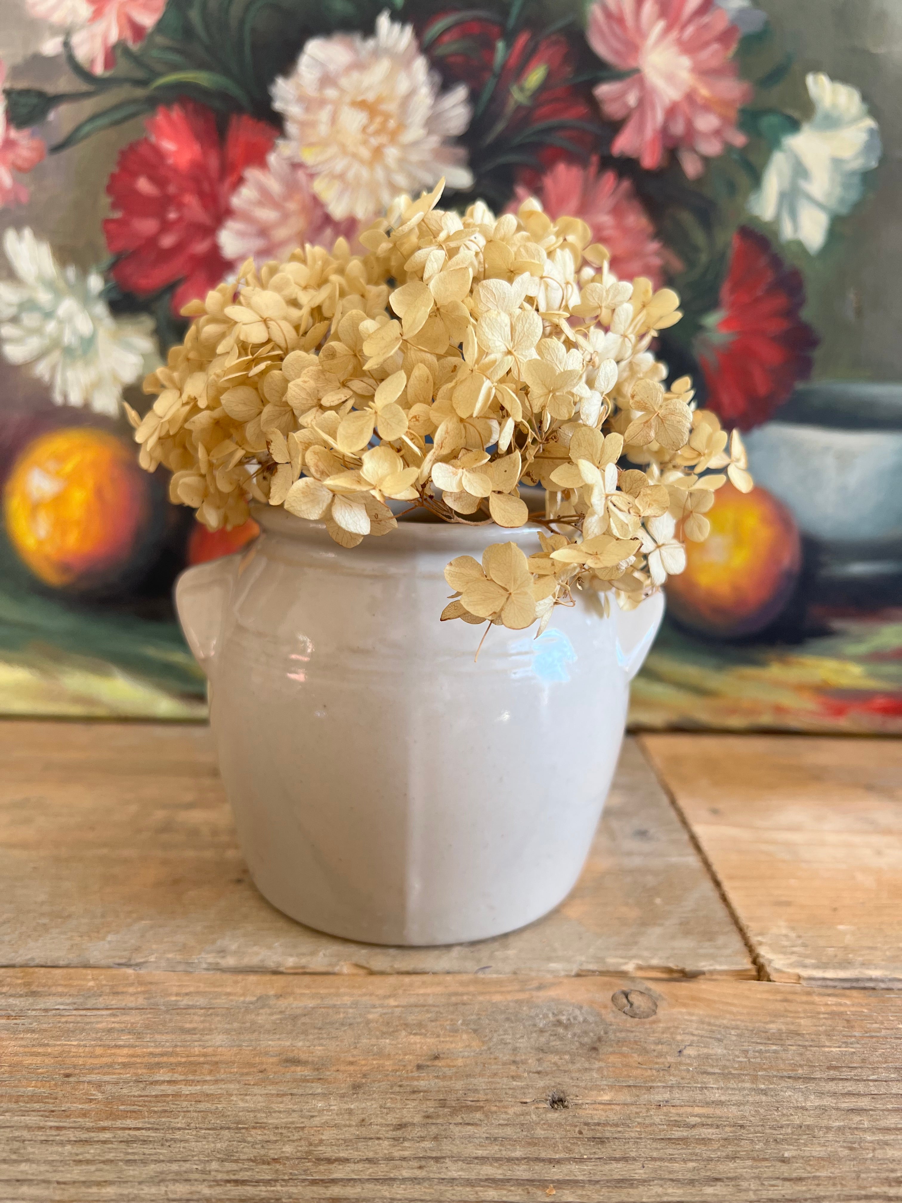 mini confit pot franse brocante
