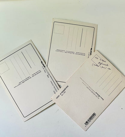 Set vintage ansichtkaarten van Franse badplaatsen
